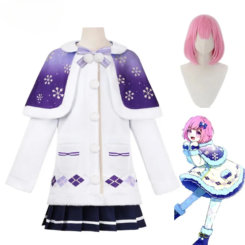 In stock Otori EMU cosplay winter dress wig anime project Sekai colorful stage cosplay Halloween party outfits for women
In stock Otori EMU cosplay winter dress wig anime project Sekai colorful stage cosplay Halloween party outfits for women