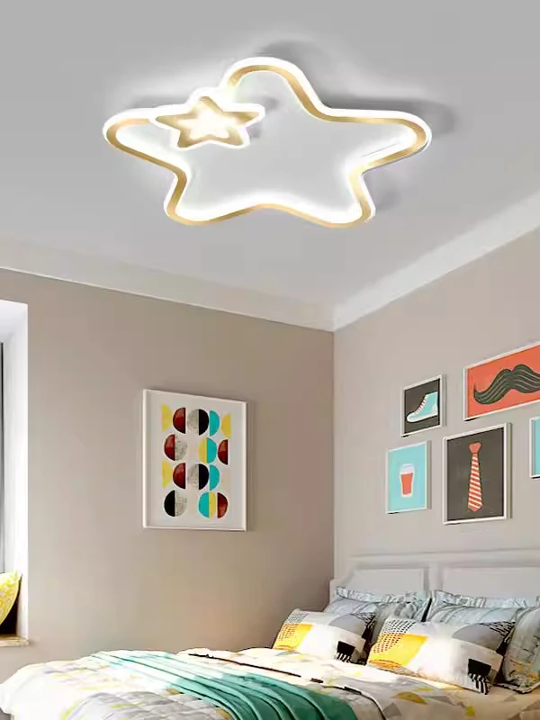 Modern Star LED Ceiling Lamp For Children Living Room Study Aisle Balcony Chandelier Indoor Home Decor Lighting Fixture Luster
Modern Star LED Ceiling Lamp For Children Living Room Study Aisle Balcony Chandelier Indoor Home Decor Lighting Fixture Luster