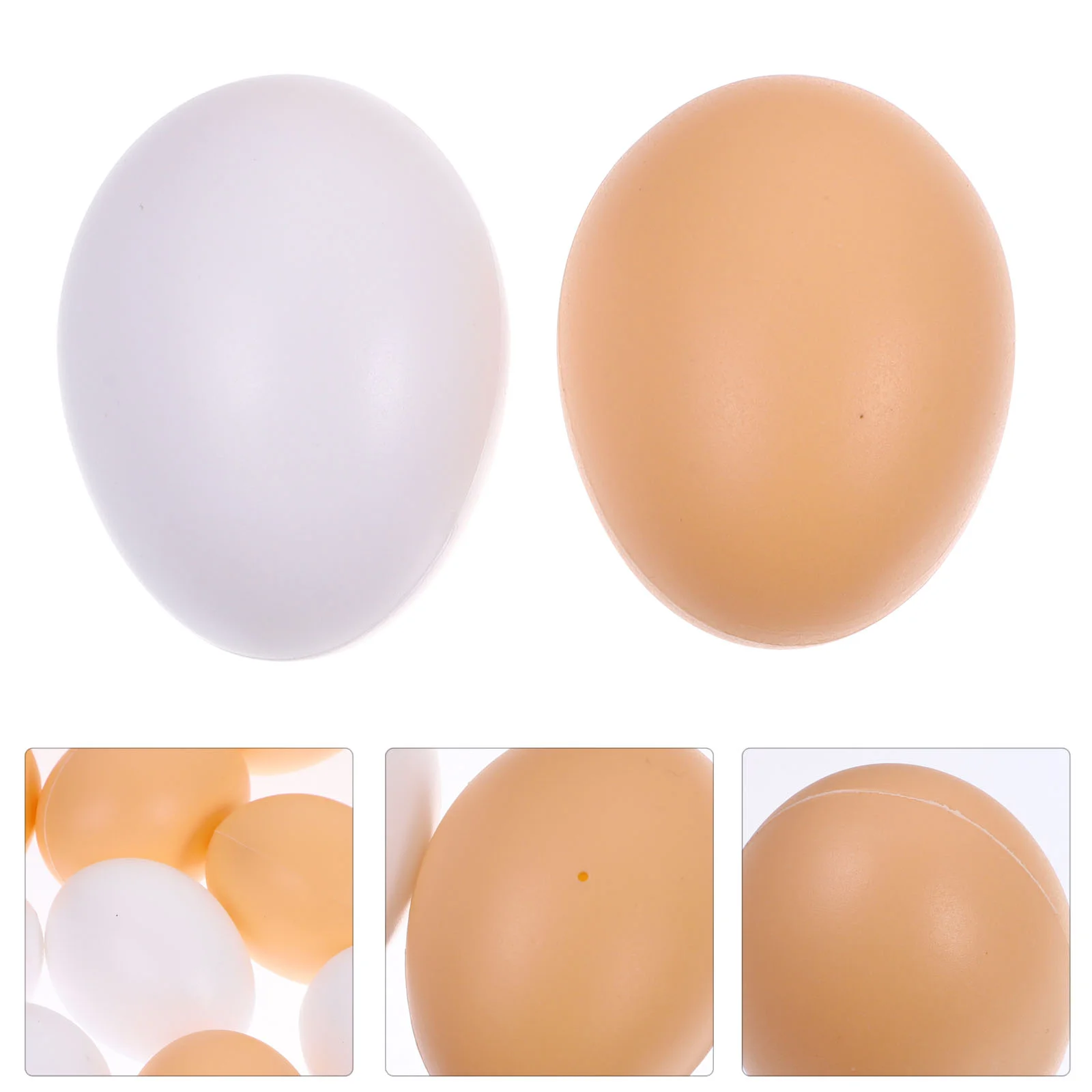 40 Pcs Eggs Toy Decorations Simulation Plastic Eggs Plastic Easter Kids Craft Artificial Festival Supplies
40 Pcs Eggs Toy Decorations Simulation Plastic Eggs Plastic Easter Kids Craft Artificial Festival Supplies