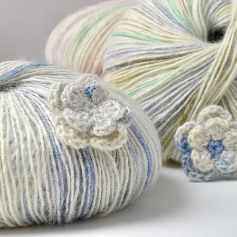 Autumn and winter warm section dyed cotton thread handmade DIY crocheted scarf sweater gloves fancy colorful cotton thread
Autumn and winter warm section dyed cotton thread handmade DIY crocheted scarf sweater gloves fancy colorful cotton thread