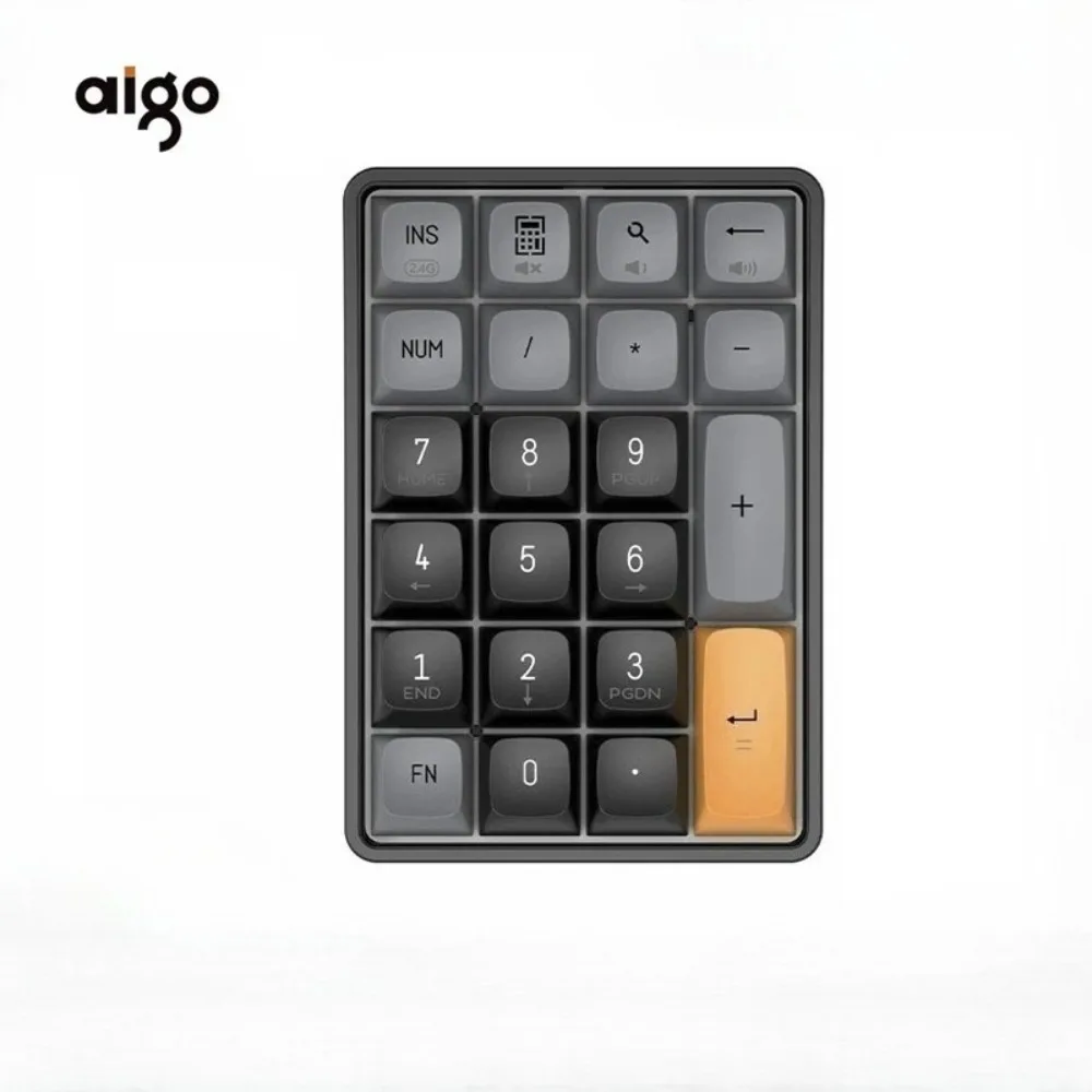 Aigo A18 Mechanical keyboard Dual Mode 2.4g Wireless Numpad Keyboard Computer Office Desktop Gaming Accessory For PC Gamer Gifts
Aigo A18 Mechanical keyboard Dual Mode 2.4g Wireless Numpad Keyboard Computer Office Desktop Gaming Accessory For PC Gamer Gifts