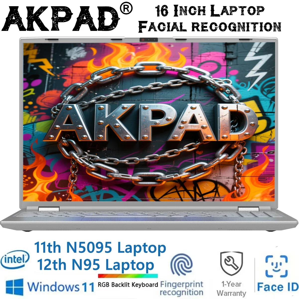 Ноутбук Intel с распознаванием лиц N95 N5095 16,1 дюйма, 16 ГБ, 32 ГБ ОЗУ, макс. 2 ТБ ПЗУ, Windows 11, Wi-Fi, 5 BT, RGB-клавиатура
Ноутбук Intel с распознаванием лиц N95 N5095 16,1 дюйма, 16 ГБ, 32 ГБ ОЗУ, макс. 2 ТБ ПЗУ, Windows 11, Wi-Fi, 5 BT, RGB-клавиатура