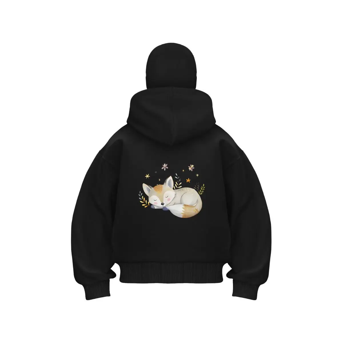 The Sleeping Fox Among Flowers and Leaves new item double hooded sweatshirt men's hooded
The Sleeping Fox Among Flowers and Leaves new item double hooded sweatshirt men's hooded