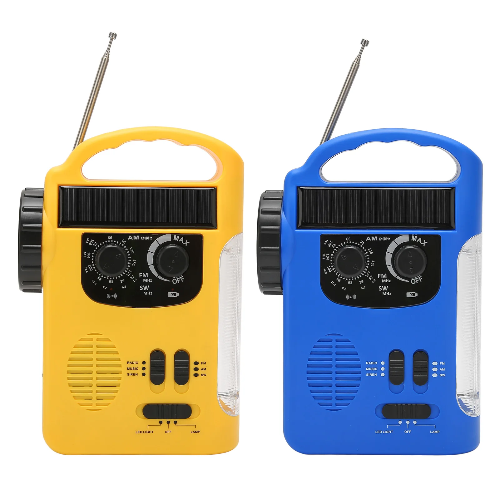 Radio Flashlight Hand Crank Energy Saving LED Memory Card Slot Solar Radio USB Charging Multifunctional for Hiking
Radio Flashlight Hand Crank Energy Saving LED Memory Card Slot Solar Radio USB Charging Multifunctional for Hiking