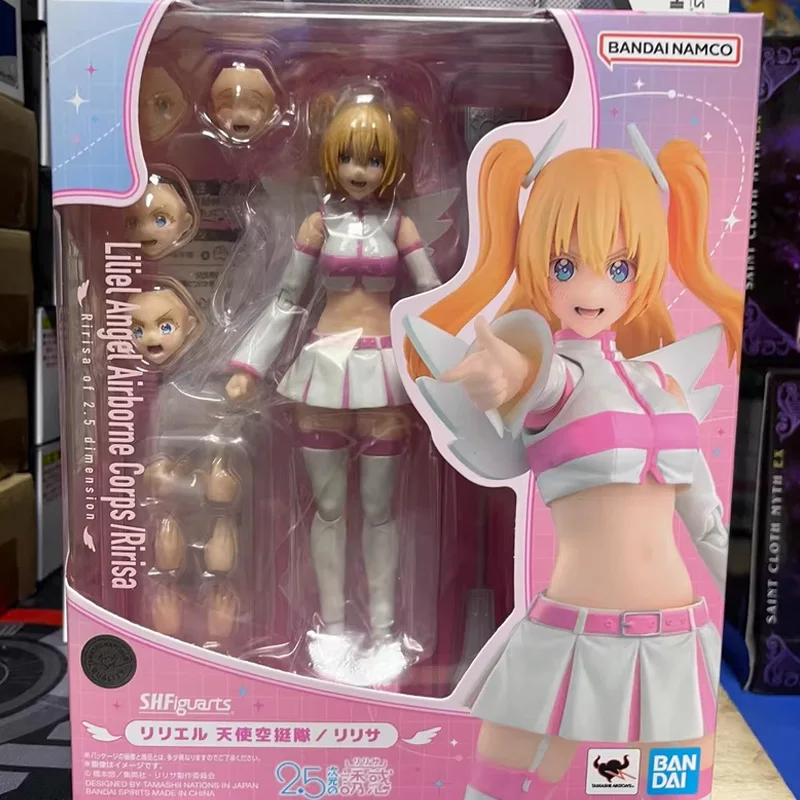 Fast Shipping Bandai Anime SHF 2.5 Dimension Liliel/Miriella Angel Airborne Corps/Ririsa/Mikari Original Model Toy Action Figure
Fast Shipping Bandai Anime SHF 2.5 Dimension Liliel/Miriella Angel Airborne Corps/Ririsa/Mikari Original Model Toy Action Figure