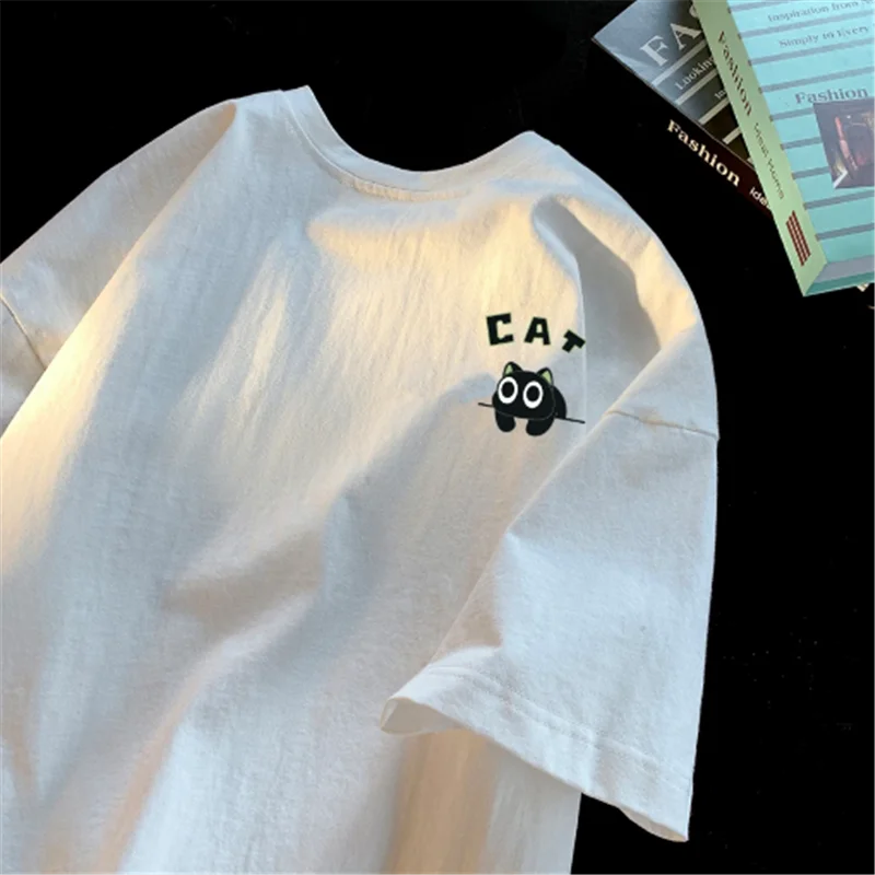 Summer ort Sve T-irt ex Loose Fit Pure Cotton Versatile DK Mesa Brand Faionable Sun Protection Clothing
Summer ort Sve T-irt ex Loose Fit Pure Cotton Versatile DK Mesa Brand Faionable Sun Protection Clothing