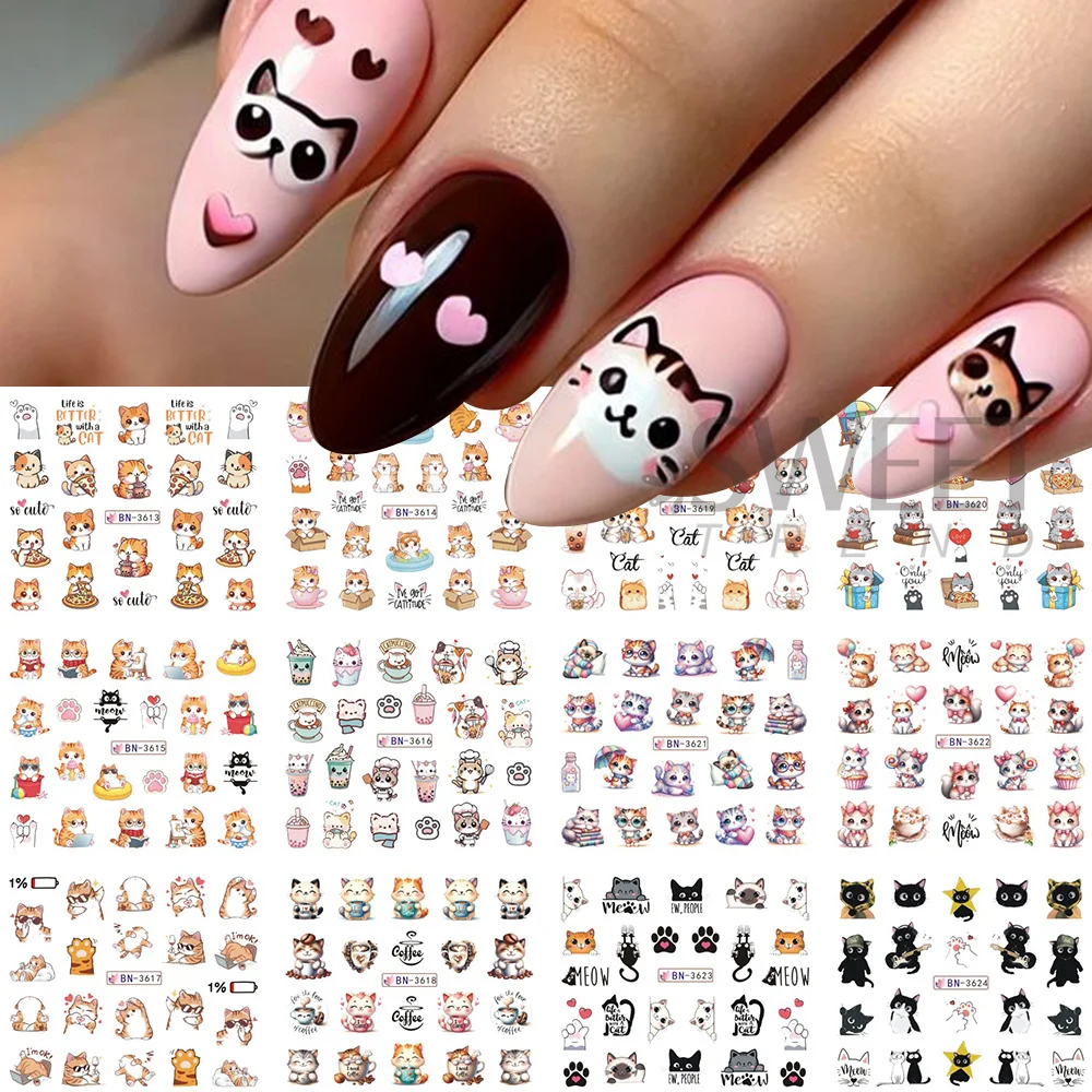 12 дизайнов милых мультяшных водных наклеек для ногтей: кошачьи лапки, очаровательные стикеры, водные переводные слайдеры, аксессуары для маникюра
12 дизайнов милых мультяшных водных наклеек для ногтей: кошачьи лапки, очаровательные стикеры, водные переводные слайдеры, аксессуары для маникюра