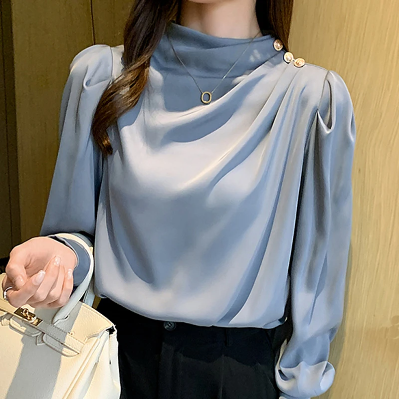 Long Sleeve Blouse Women Stand Collar Chiffon Blouse Shirt Women Tops Blusas Mujer De Moda 2026 Women Blouses Shirts Blusa G364
Long Sleeve Blouse Women Stand Collar Chiffon Blouse Shirt Women Tops Blusas Mujer De Moda 2026 Women Blouses Shirts Blusa G364