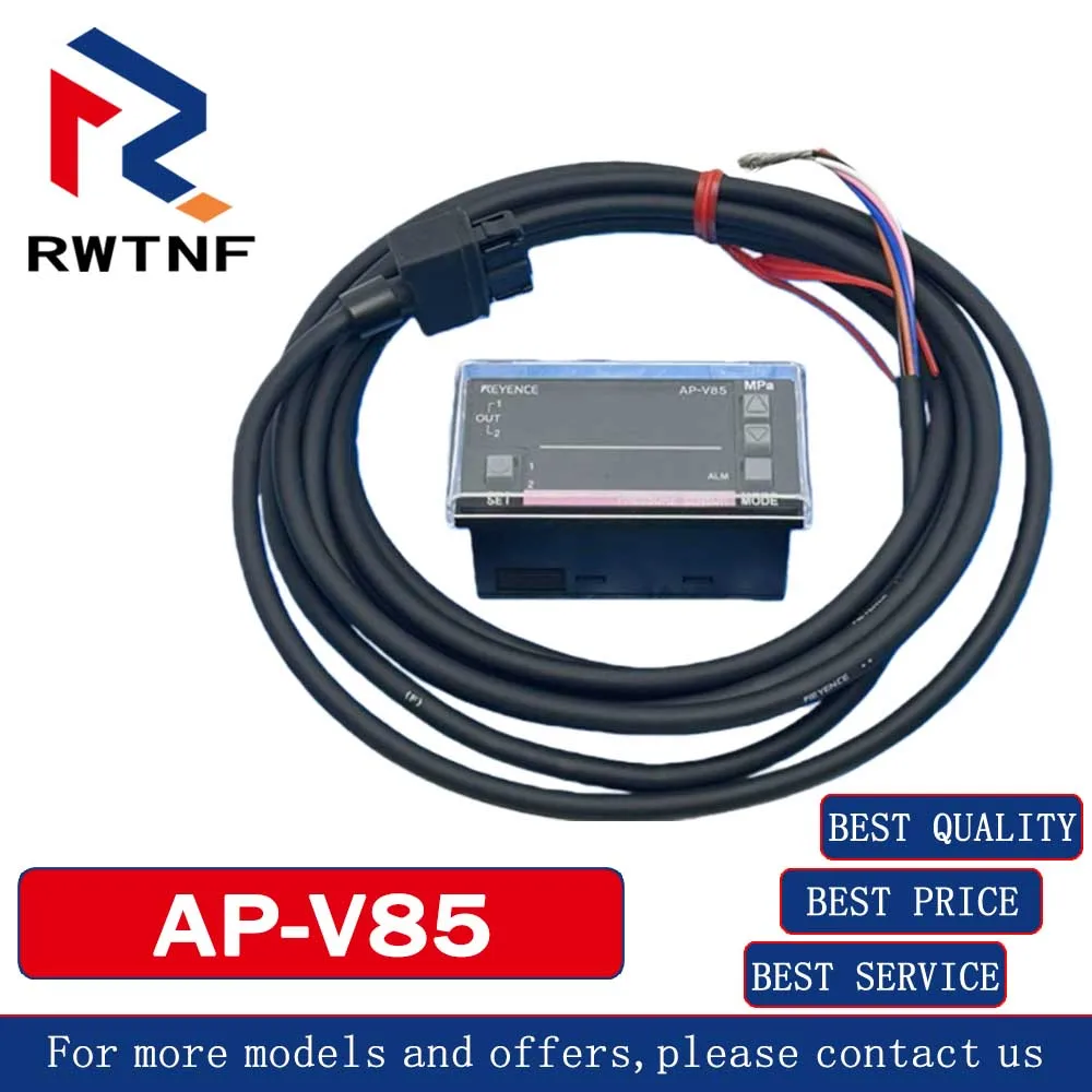 Brand New Genuine AP-V85 KEYENCE Panel-mounted digital pressure sensor
Brand New Genuine AP-V85 KEYENCE Panel-mounted digital pressure sensor