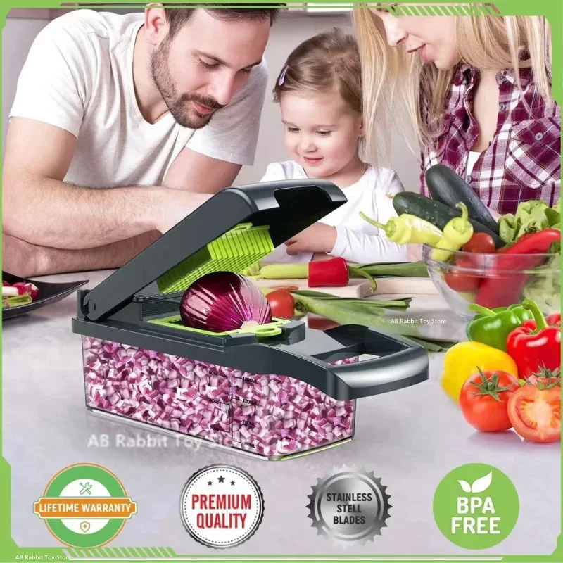 6 In 1 Multifunctional Vegetable Chopper Slicer Shredder With Basket Fruit Slicer Potato Shredder Carrot Grind Kitchen Gadgets
6 In 1 Multifunctional Vegetable Chopper Slicer Shredder With Basket Fruit Slicer Potato Shredder Carrot Grind Kitchen Gadgets