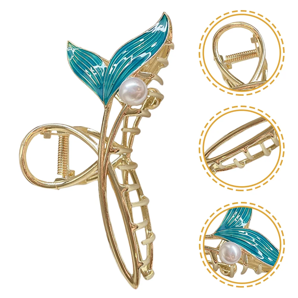 2 Pcs Claw Clip Hairpin Pins for Women Accessory Pearl Styling Accessories Mermaid
2 Pcs Claw Clip Hairpin Pins for Women Accessory Pearl Styling Accessories Mermaid