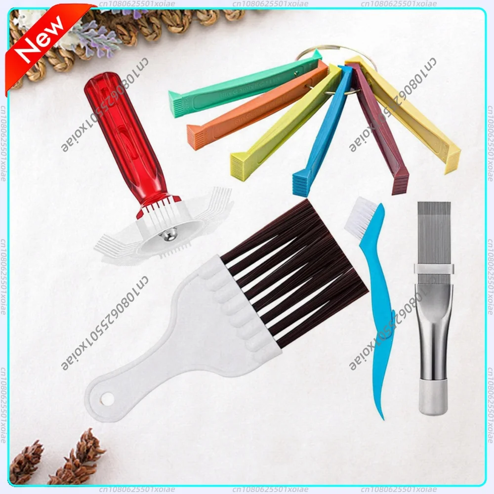 5pcs Air Conditioner Condenser Comb Stainless Steel Air Refrigerator Fin Cleaner Portable Straightening Cleaning Tool Universal
5pcs Air Conditioner Condenser Comb Stainless Steel Air Refrigerator Fin Cleaner Portable Straightening Cleaning Tool Universal