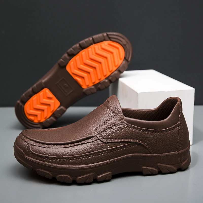 New Large Size Lightweight Casual Shoes Men's Oil and Slip Resistant Chef Shoes One Stirrup Driving Shoes Garden Shoes Soft
New Large Size Lightweight Casual Shoes Men's Oil and Slip Resistant Chef Shoes One Stirrup Driving Shoes Garden Shoes Soft