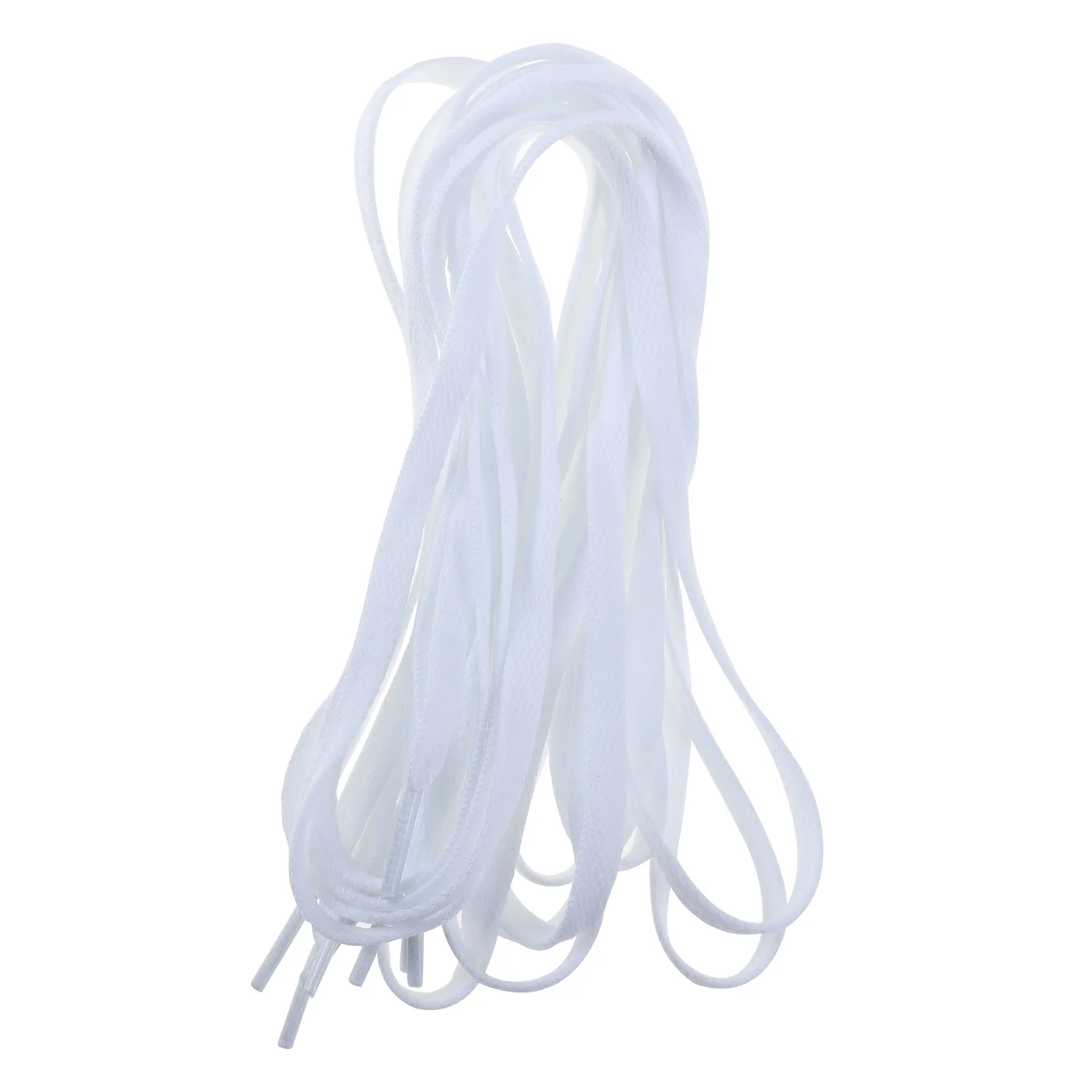 2 Pairs Shoelace Simple Flat Shoelaces Child Kids White Sneakers 160x08CM Polyester for Sports Strap
2 Pairs Shoelace Simple Flat Shoelaces Child Kids White Sneakers 160x08CM Polyester for Sports Strap