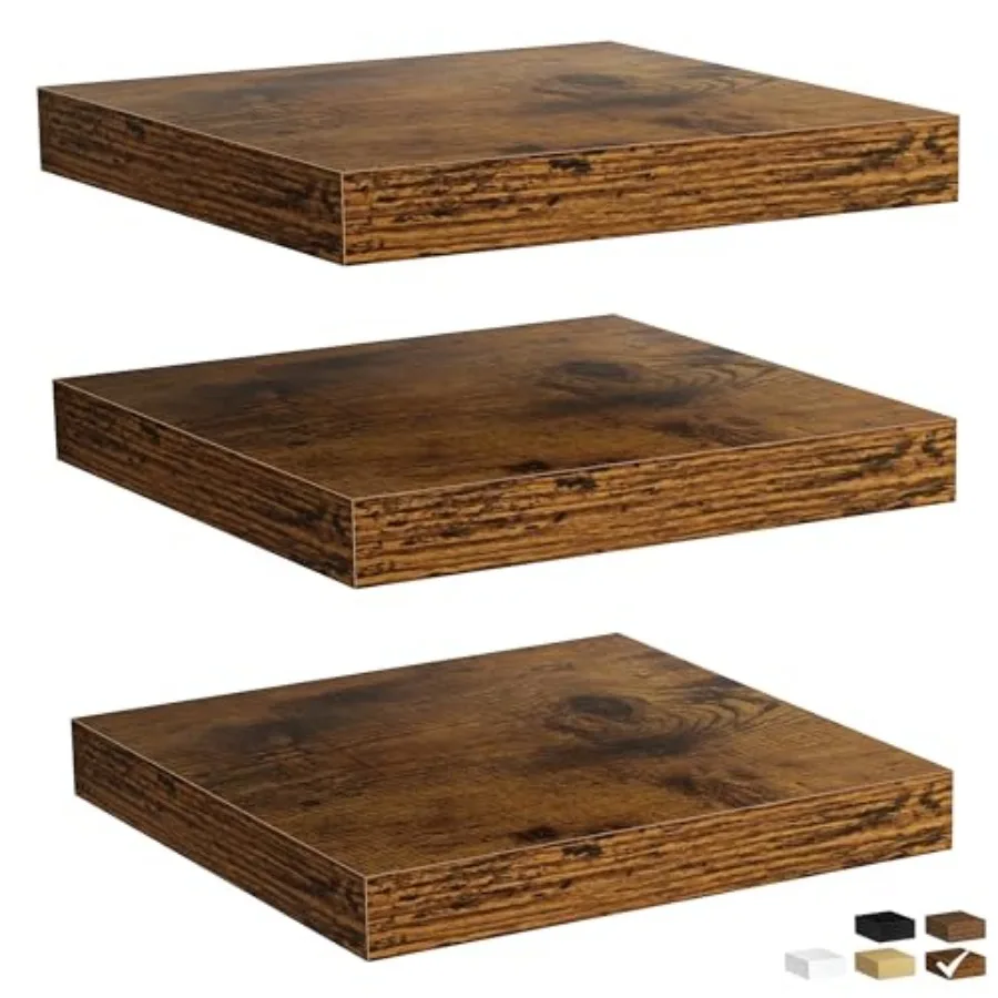 Floating Shelves for Wall Rustic Wood Wall Mounted Shelves for Bathroom Bedroom Living Room and Kitchen Storage and Home Decor
Floating Shelves for Wall Rustic Wood Wall Mounted Shelves for Bathroom Bedroom Living Room and Kitchen Storage and Home Decor