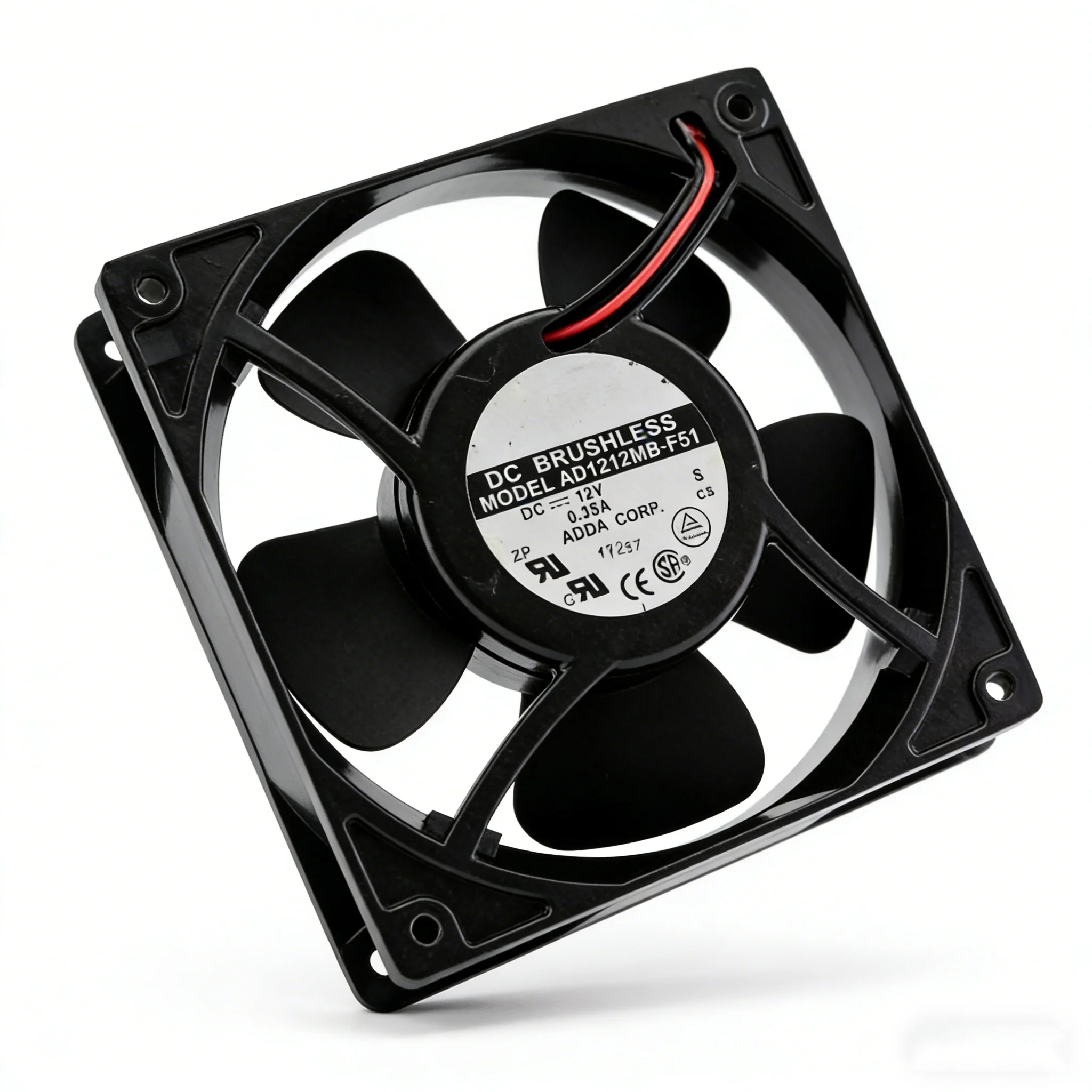 12V 0.35A 120mm Silent Fan AD1212MB-F51 For Server & Inverter Cooling
12V 0.35A 120mm Silent Fan AD1212MB-F51 For Server & Inverter Cooling