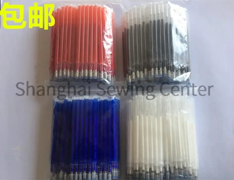 100pcs High Temperature Disappearing Fabric Marker Pen Erasable Refill Pens For DIY Patchwork Fabric PU Leather Mark Sewing Tool
100pcs High Temperature Disappearing Fabric Marker Pen Erasable Refill Pens For DIY Patchwork Fabric PU Leather Mark Sewing Tool