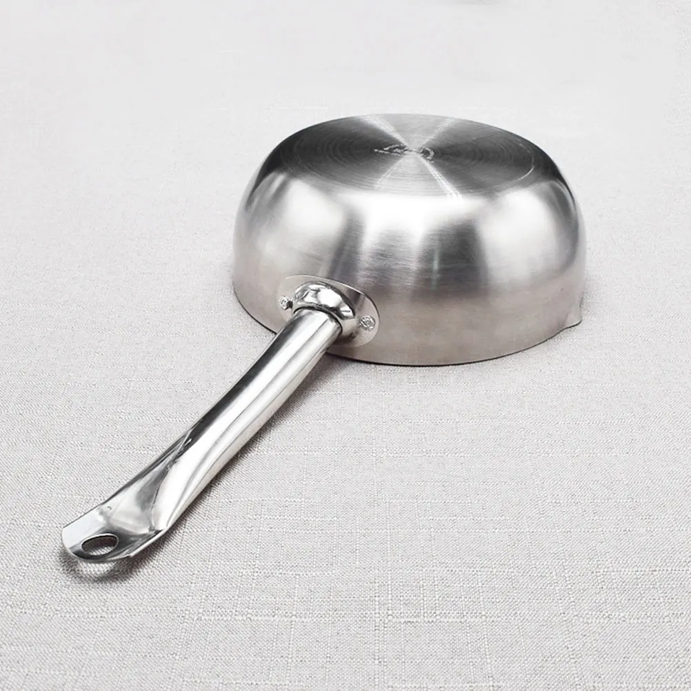 Stainless Steel Milk Pot 2.5L Flat Bottom Cooking Pan For Home Kitchen Use Multi- Pot Practical Food
Stainless Steel Milk Pot 2.5L Flat Bottom Cooking Pan For Home Kitchen Use Multi- Pot Practical Food