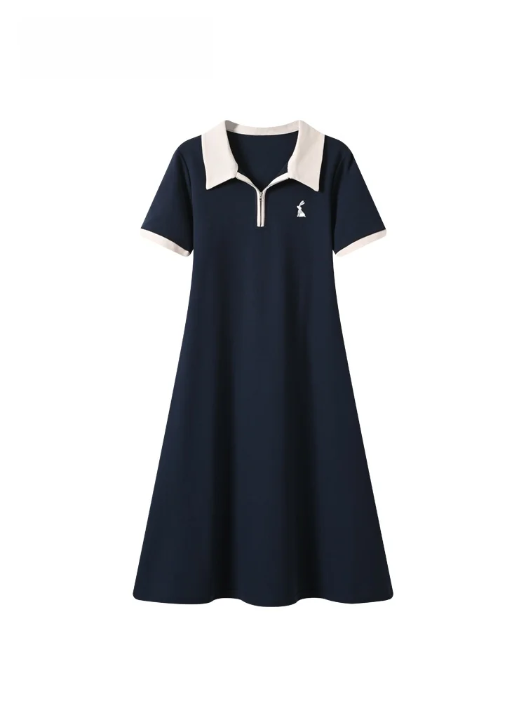 Summer New Style Collar College Style plus Size Women's Dress High Waist Knitted Cotton Blend Casual Shirt Dress
Summer New Style Collar College Style plus Size Women's Dress High Waist Knitted Cotton Blend Casual Shirt Dress