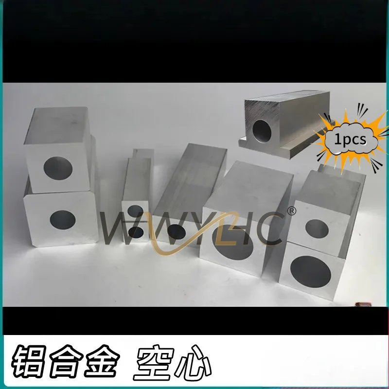 Suitable for 60 Series Hollow Aluminum Alloy Blocks Outer Inner Circular Single Hole Square Tube Profile, Length 1 meter
Suitable for 60 Series Hollow Aluminum Alloy Blocks Outer Inner Circular Single Hole Square Tube Profile, Length 1 meter
