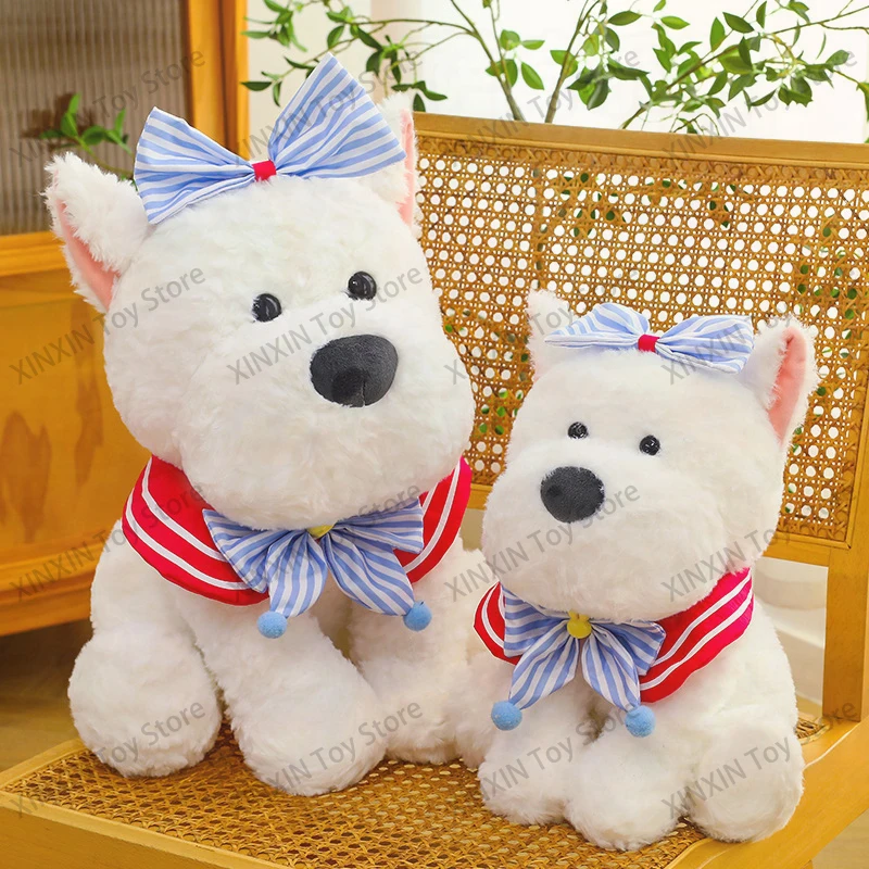 52cm Kawaii West Highland Stuffed Doll Plush Toy Westie Dog with Bow Birthday Gift Adults Kids Anime Lover Cute Stuffed Animal
52cm Kawaii West Highland Stuffed Doll Plush Toy Westie Dog with Bow Birthday Gift Adults Kids Anime Lover Cute Stuffed Animal
