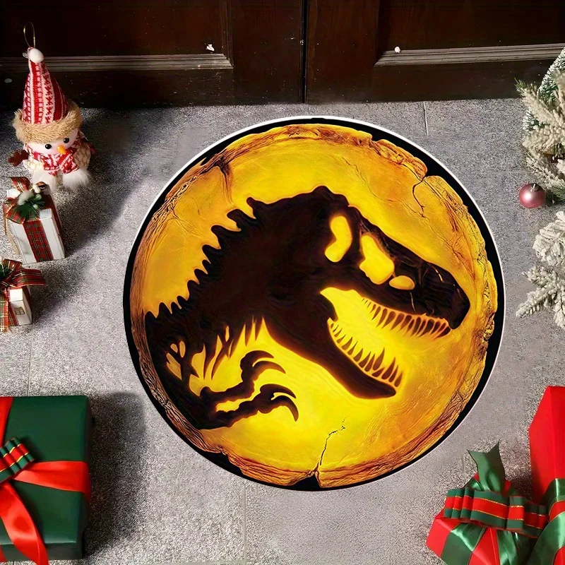 1pc Flannel Material + 10Mm Thickness + 450G/㎡ Semi-Circular Mat + Printed with Dinosaur Skeleton Silhouette Pattern + Flannel M
1pc Flannel Material + 10Mm Thickness + 450G/㎡ Semi-Circular Mat + Printed with Dinosaur Skeleton Silhouette Pattern + Flannel M