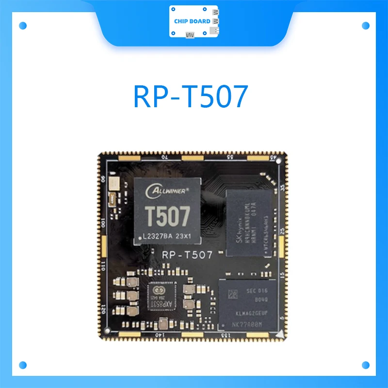 Allwinner T5 development board allwinnertech Rongpin RP-T507 industrial grade T5 core board T507 development board
Allwinner T5 development board allwinnertech Rongpin RP-T507 industrial grade T5 core board T507 development board