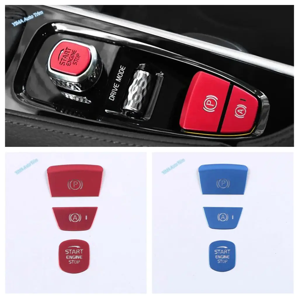 For VOLVO XC90 S90 V90 S60 V60 2018 - 2021 Metal Car Start Stop Engine Push Switch Buttons Decor Sticker Accessories Cover Trim
For VOLVO XC90 S90 V90 S60 V60 2018 - 2021 Metal Car Start Stop Engine Push Switch Buttons Decor Sticker Accessories Cover Trim