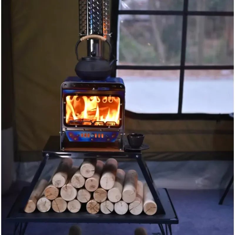 Ultra-Light Pure Titanium Woodstove for Indoor Outdoor Camping for Fireplace Tent Heating Picnic Small Outdoor Fireplace
Ultra-Light Pure Titanium Woodstove for Indoor Outdoor Camping for Fireplace Tent Heating Picnic Small Outdoor Fireplace