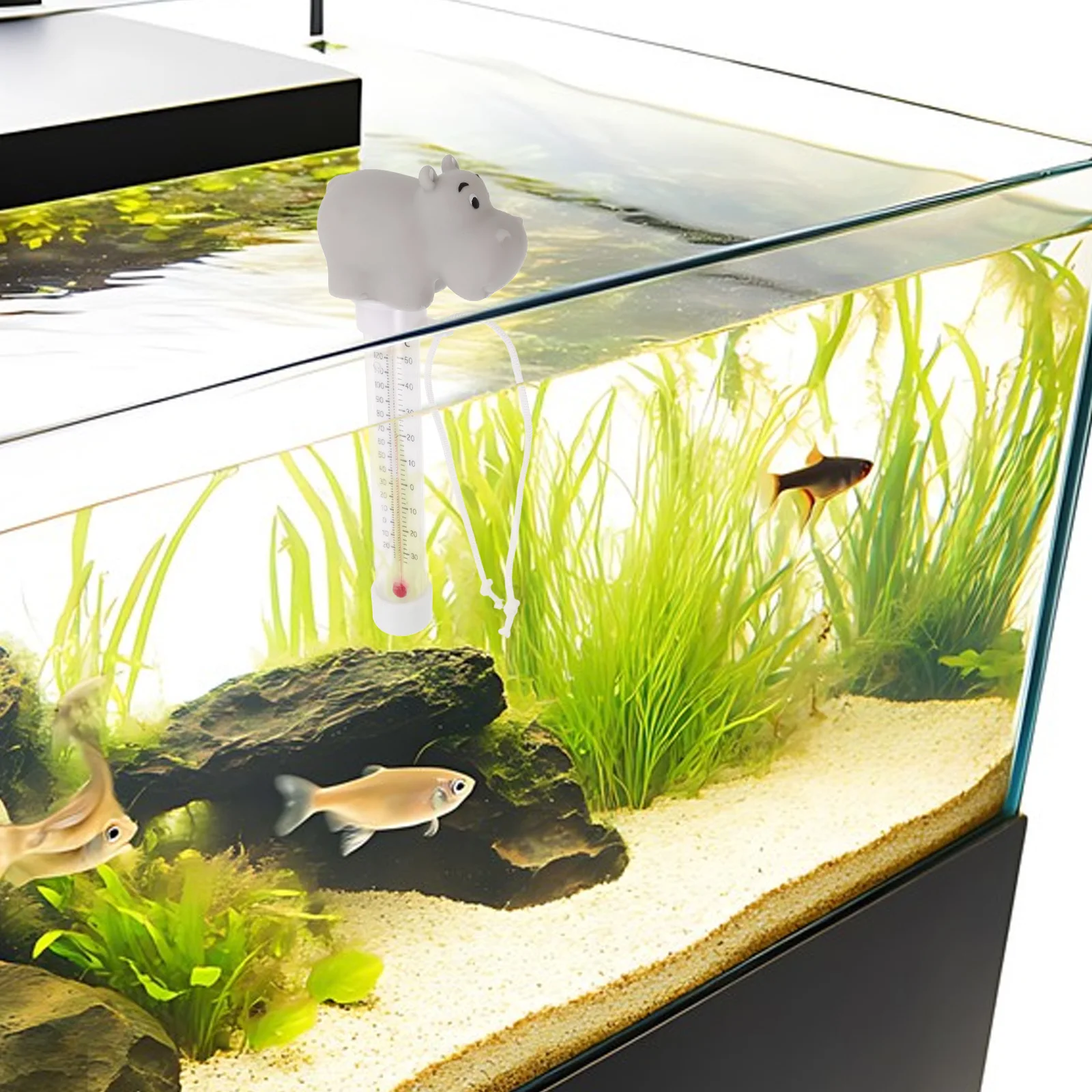 Water Thermometer Fish Tank Aquarium Floating Temperature Gauge Pond Outdoor Turtle Accessories Marine Saltwater Freshwater Pet
Water Thermometer Fish Tank Aquarium Floating Temperature Gauge Pond Outdoor Turtle Accessories Marine Saltwater Freshwater Pet