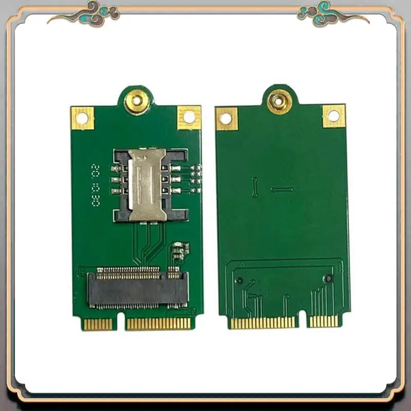 Durable 10X 4G 5G M.2 To Pcie Adapter NGFF To Mini Pci-E Adapter Board With SIM Card Slot For L860-GL DW5820E DW5816E EM7455
Durable 10X 4G 5G M.2 To Pcie Adapter NGFF To Mini Pci-E Adapter Board With SIM Card Slot For L860-GL DW5820E DW5816E EM7455
