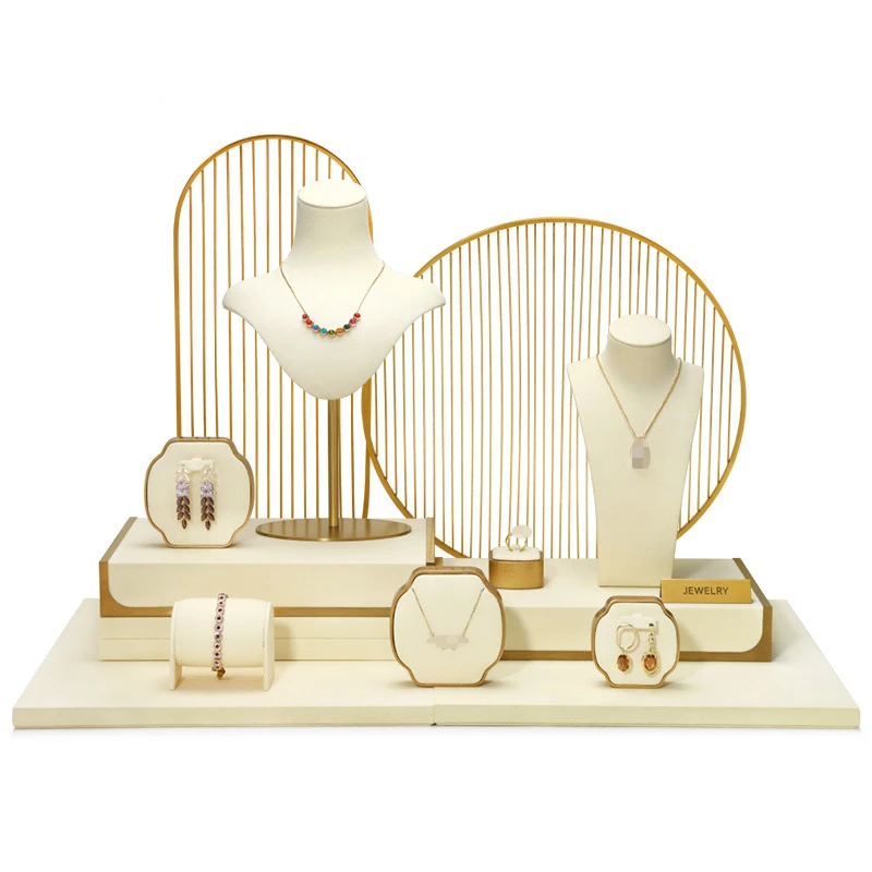 High-end jewelry display props ring necklace earrings bracelet shop window jewelry display rack
High-end jewelry display props ring necklace earrings bracelet shop window jewelry display rack