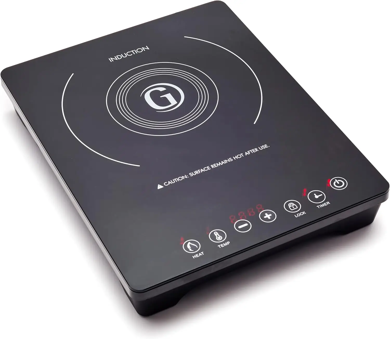 1800W Countertop Burner, Portable Induction Cooktop, Electric Hot Plate, Temperature Controls, LED Display, Programmable