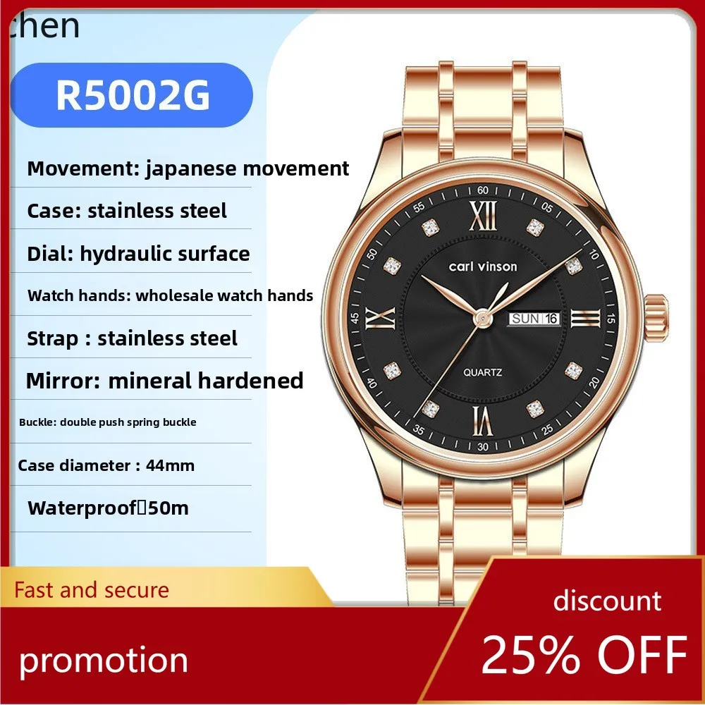 ZML Stainless Steel Minimalist Men's Watch Waterproof Luminous Calendar Dial Large Dial
ZML Stainless Steel Minimalist Men's Watch Waterproof Luminous Calendar Dial Large Dial