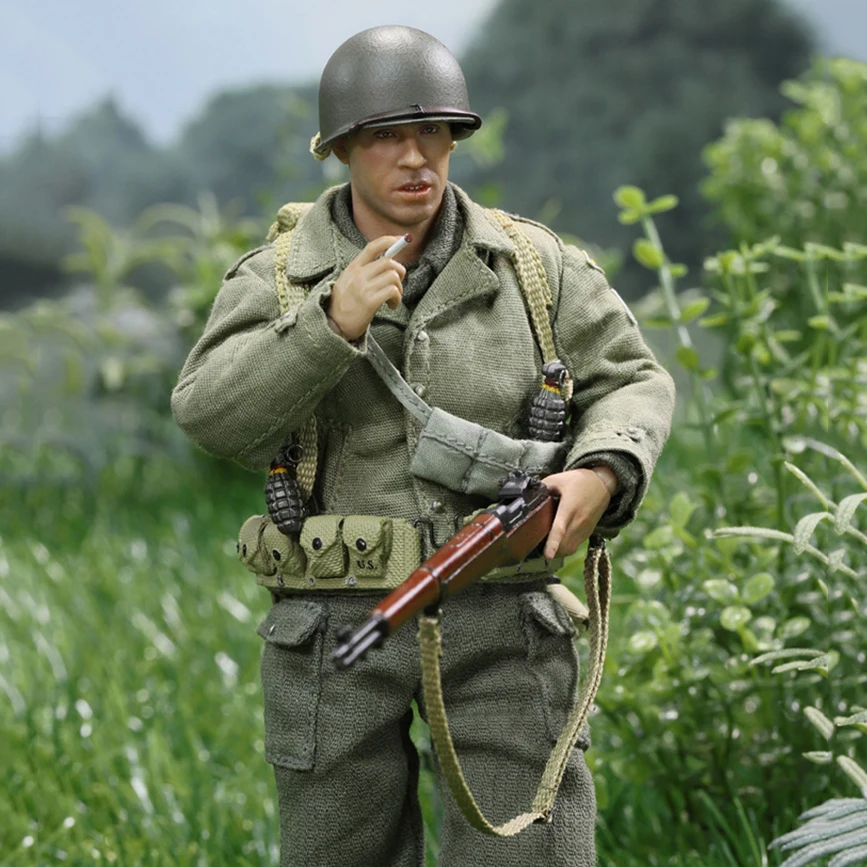 DID XA80011 1/12 WWII US Rangers Capazzo Figure Model 6'' Male Soldier Action Figure Body Doll Full Set Collectible Toy In Stock
DID XA80011 1/12 WWII US Rangers Capazzo Figure Model 6'' Male Soldier Action Figure Body Doll Full Set Collectible Toy In Stock