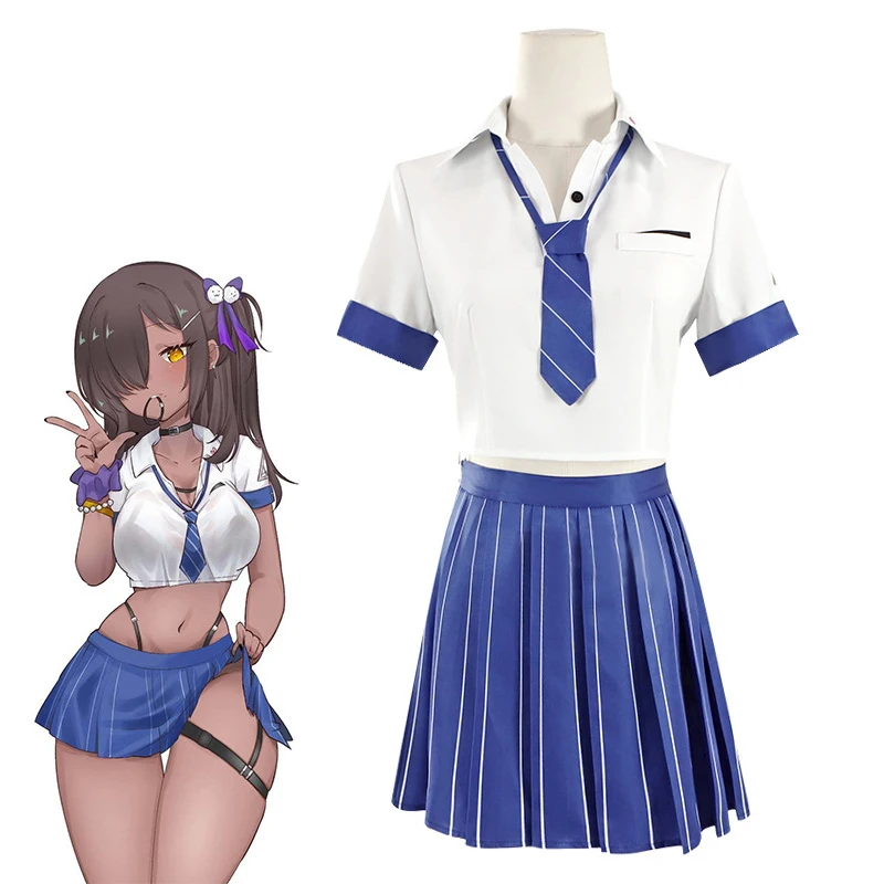 SingXeng Anime Game NIKKE:The Goddess of Victory Naga Cosplay Costume JK School Uniform Skirt Woman Sexy Suit Customize
SingXeng Anime Game NIKKE:The Goddess of Victory Naga Cosplay Costume JK School Uniform Skirt Woman Sexy Suit Customize