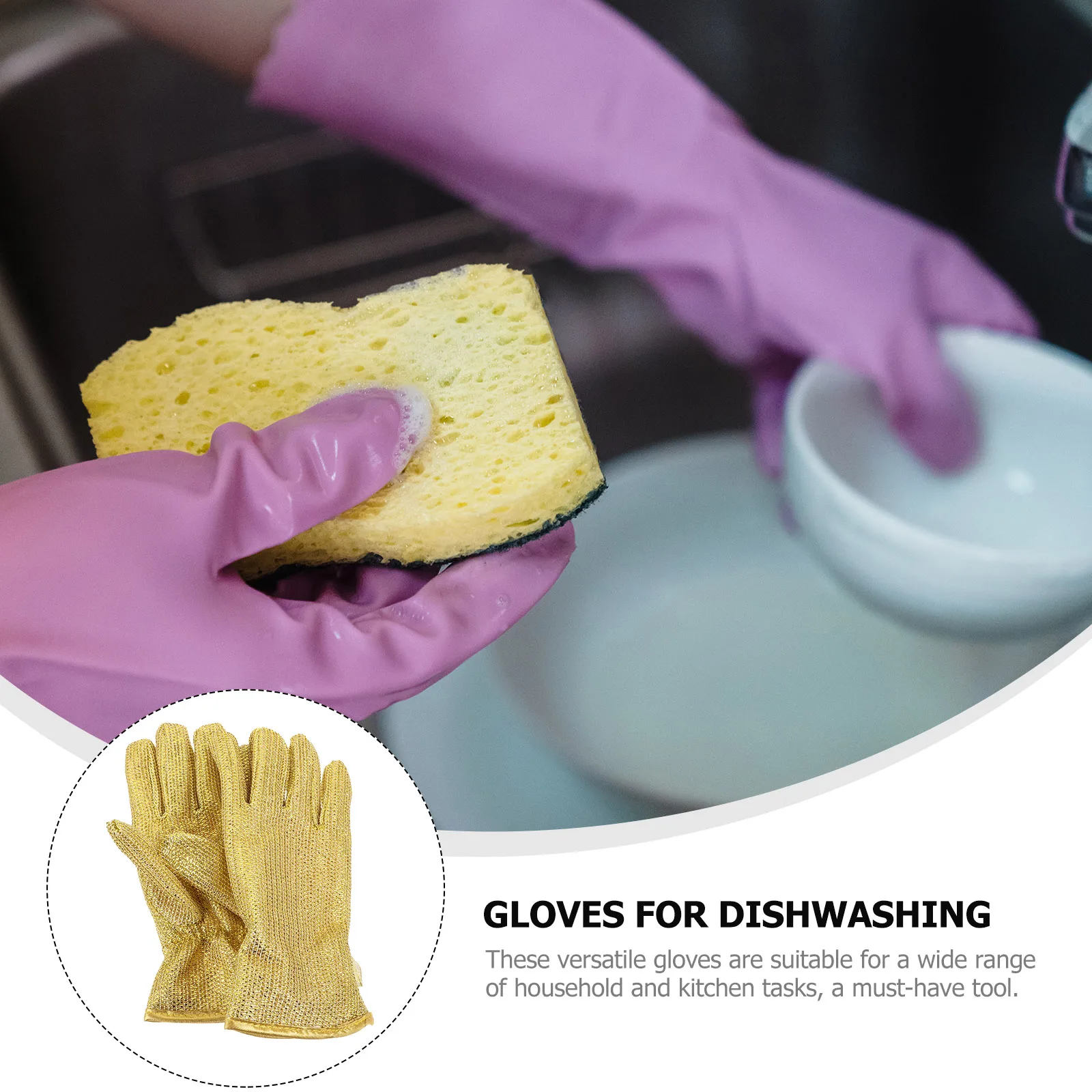 Dishwashing Reusable Kitchen for Household Non Slip Durable Cleaning Supplies Reusable Gloves for Cleaning Kitchen Gloves
Dishwashing Reusable Kitchen for Household Non Slip Durable Cleaning Supplies Reusable Gloves for Cleaning Kitchen Gloves