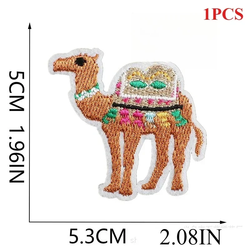 Desert Camel Embroidery Cloth Sticker Clothes Decoration Cute Alpaca Patch Sticker Computer Embroidery Label Little Lamb
Desert Camel Embroidery Cloth Sticker Clothes Decoration Cute Alpaca Patch Sticker Computer Embroidery Label Little Lamb