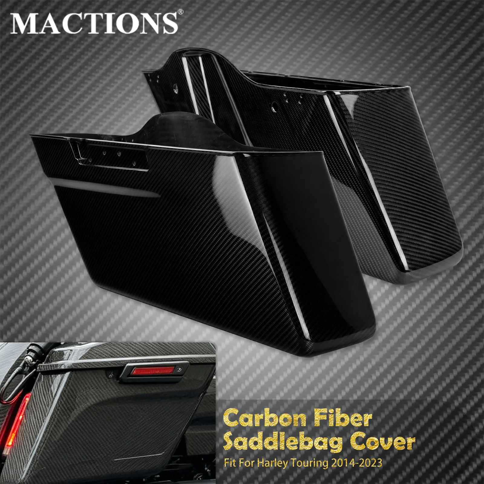 Motorcycle Hard Saddlebags Trunk Luggage Side Box Without Cover For Harley Touring 2014-2023 Road King Street Electra Glide FLH
Motorcycle Hard Saddlebags Trunk Luggage Side Box Without Cover For Harley Touring 2014-2023 Road King Street Electra Glide FLH