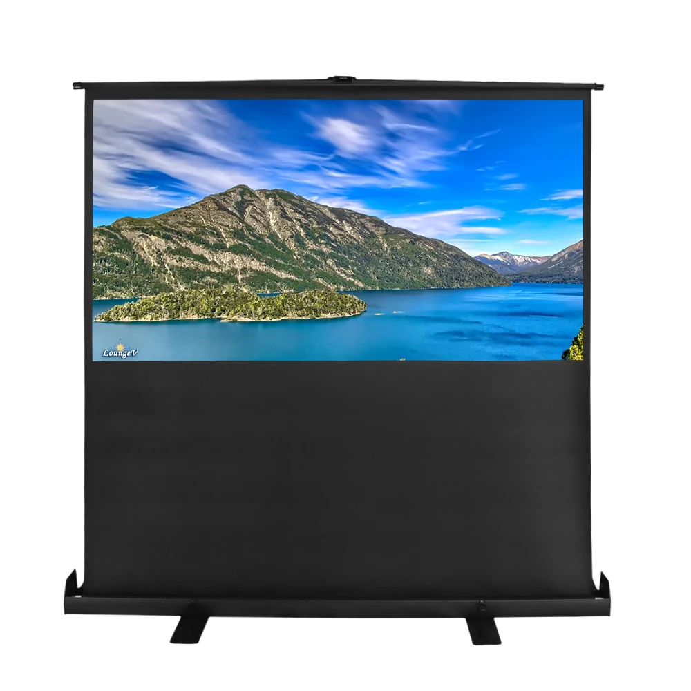 100" 16:9 Portable Floor Pull Up Home Theater Office Classroom Projection Screen with Carrying Bag
100" 16:9 Portable Floor Pull Up Home Theater Office Classroom Projection Screen with Carrying Bag