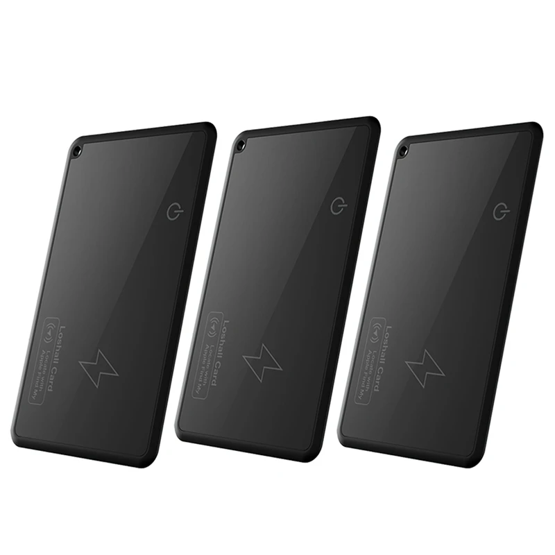 3Pcs Smart Wallet Tracker Card Wireless Charging GPS Locator For Iphone Apple Devices Find My Airtag Feature
3Pcs Smart Wallet Tracker Card Wireless Charging GPS Locator For Iphone Apple Devices Find My Airtag Feature