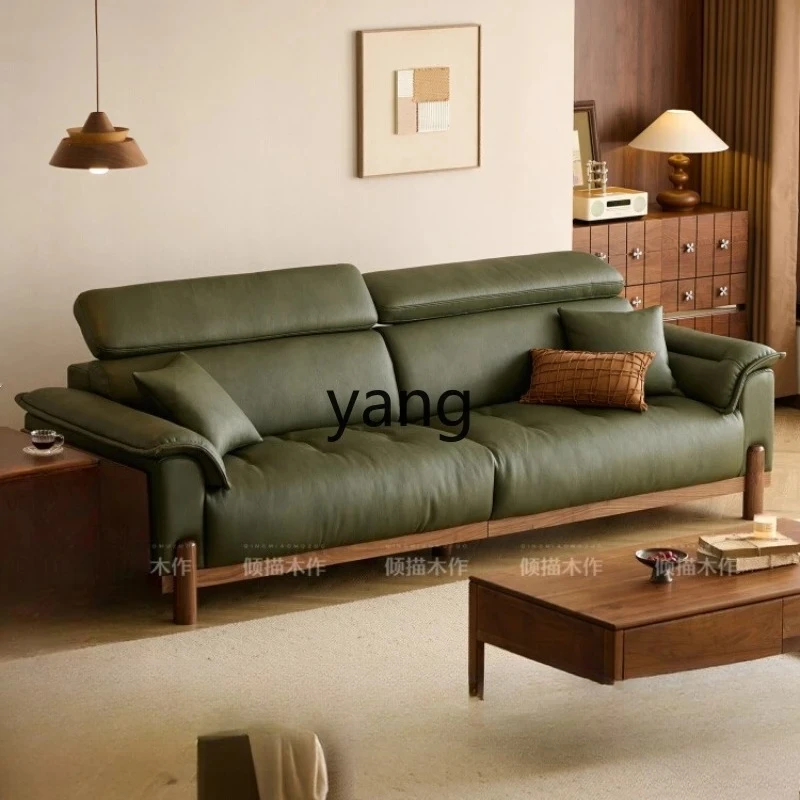 LTT leather art sofa dark green small apartment solid wood straight row sofa
LTT leather art sofa dark green small apartment solid wood straight row sofa