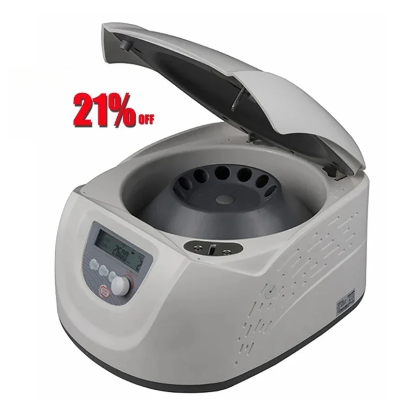 4500rpm Centrifuge Desktop Lab Centrifuge with Digital Display Electric Low-Speed Automatic Balance Centrifuge 8x15ml/12x10ml
4500rpm Centrifuge Desktop Lab Centrifuge with Digital Display Electric Low-Speed Automatic Balance Centrifuge 8x15ml/12x10ml