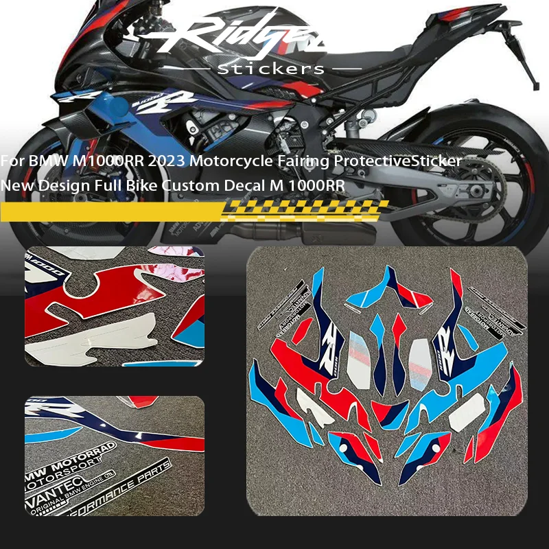 For BMW M1000RR 2023 Motorcycle Fairing ProtectiveSticker New Design Full Bike Custom Decal M 1000RR
For BMW M1000RR 2023 Motorcycle Fairing ProtectiveSticker New Design Full Bike Custom Decal M 1000RR