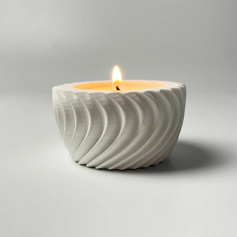 Silicone Mold For Cement Candlestick,Concrete Candle base, Romantic Desktop Atmosphere, festival gift mold
Silicone Mold For Cement Candlestick,Concrete Candle base, Romantic Desktop Atmosphere, festival gift mold