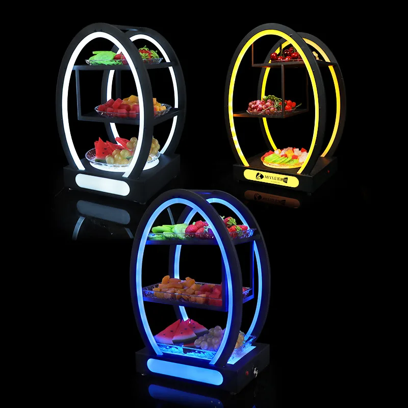 Bar KTV luminous egg-shaped fruit plate Night game KTV snack plate Fruit platter Two layers and three layers of snacks Dried fru
Bar KTV luminous egg-shaped fruit plate Night game KTV snack plate Fruit platter Two layers and three layers of snacks Dried fru