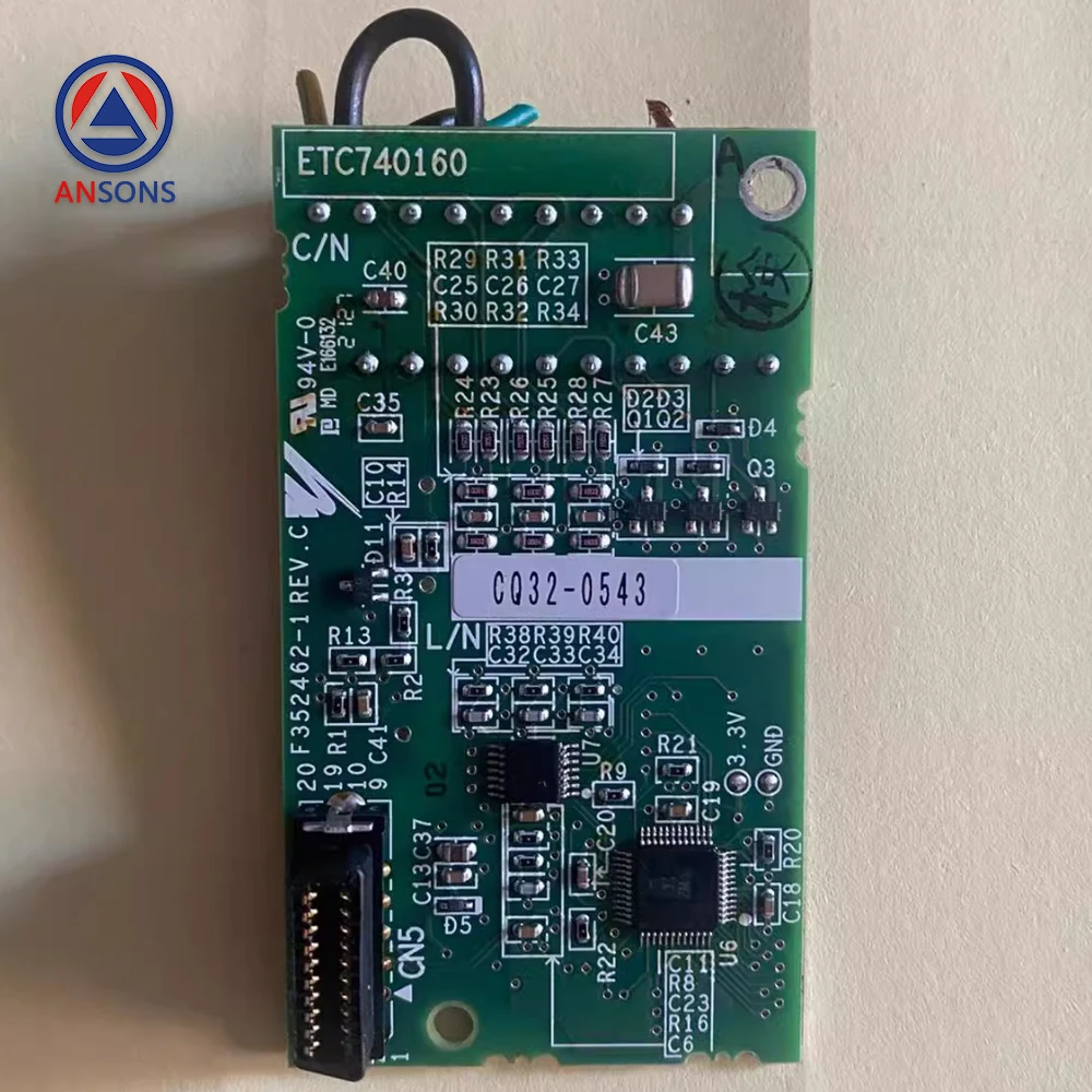PG-B3 ETC740160 YWP-EH F352462-1 REV.C YASKAWA Elevator Drive Inverter PG Card PCB Board Ansons Elevator Spare Parts
PG-B3 ETC740160 YWP-EH F352462-1 REV.C YASKAWA Elevator Drive Inverter PG Card PCB Board Ansons Elevator Spare Parts
