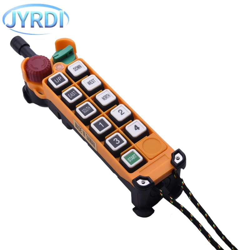 F24-10S 10 buttons single speed Industrial Wireless Radio Crane Remote Control switches Hoist overhead bridge crane Controller
F24-10S 10 buttons single speed Industrial Wireless Radio Crane Remote Control switches Hoist overhead bridge crane Controller