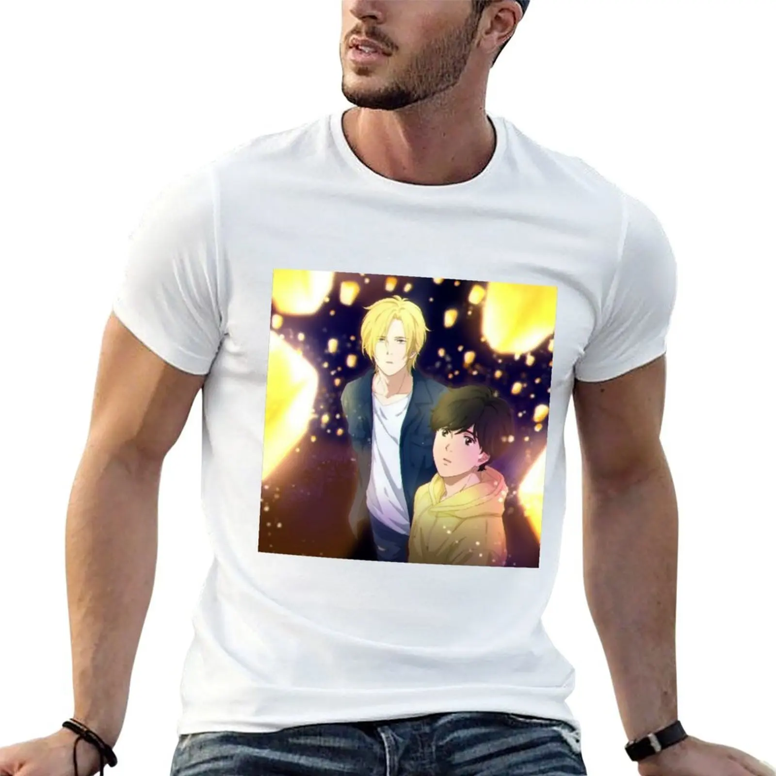 Banana fish T-Shirt funny t shirts cotton anime tshirt t shirts for man cotton funny T-shirt
Banana fish T-Shirt funny t shirts cotton anime tshirt t shirts for man cotton funny T-shirt