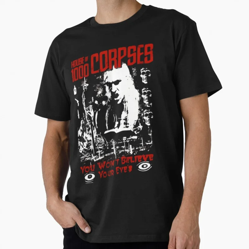 Vintage Horror Devil Movie 90s Retro Halloween Captain Spaulding House of 1000 corpses Devils rejects Gift t shirt All size Tops
Vintage Horror Devil Movie 90s Retro Halloween Captain Spaulding House of 1000 corpses Devils rejects Gift t shirt All size Tops